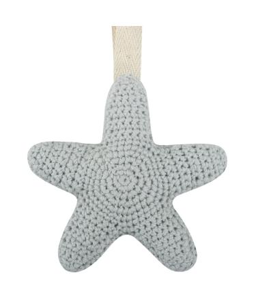 Fackloxc of cute baby pacifiers hanging decorations with 13 cm long lanyard high-quality cotton star shape baby pacifier holder durable 840
