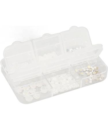 3D Pearl Flower Nail Charms Nail Glitter Charm Rhinestones Ornaments Nail Art Decorations Glitter Accessories for DIY Craft Nail Art Design Manicure Decor - Buy Online on GoSupps.com