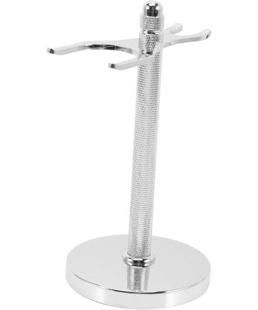 PopetPop 3-in-1 Razor Holder & Brush Stand - Metal Shaving Base for Safety Razors | Perfect Gift for Grooming Enthusiasts - Buy Online on GoSupps.com