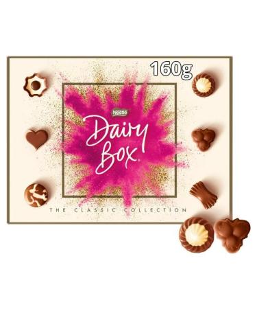 Nestle Dairy Box Milk Chocolate 160g Imported from England