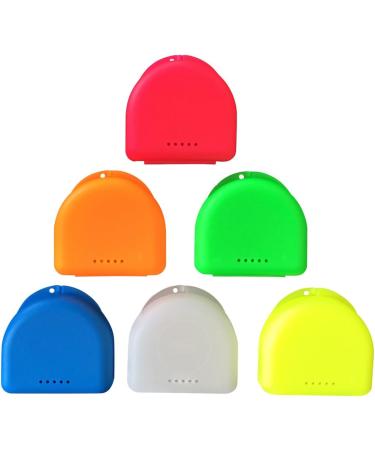 Snorflex Small Dental Retainer Box - Light Green Translucent Orthodontic Braces Case for International Shipping - Buy Online on GoSupps.com