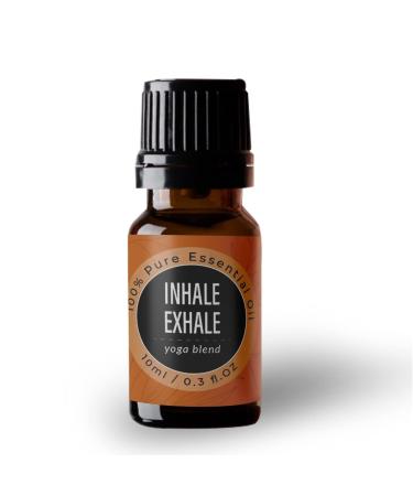 California Wellness Products Essential Oil Blend for Yoga - 100% Pure Therapeutic Grade Blend for Diffusers Aromatherapy and Wellness | Inhale Exhale (10ml)
