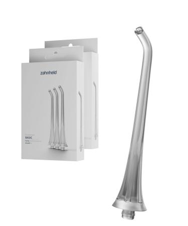 Zahnheld Replacement Nozzles Basic for Oral Irrigator Aquadent (6 pieces white) 6 pieces White