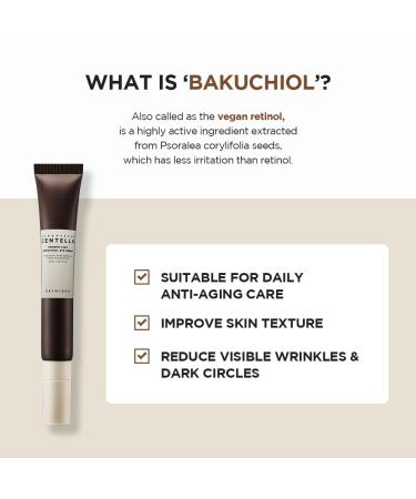 SKIN1004 Madagascar Centella Probio-Cica Bakuchiol Eye Cream - Hydrating & Soothing 20ml | International Shipping Available - Buy Online on GoSupps.com