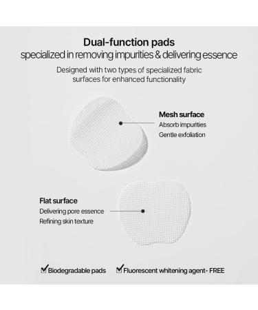 Parnell Apple Vinegar Pore Pads - AHA & Ursolic Acid for Oily Skin Deep Cleansing Biodegradable Pads (60 Pads - Buy Online on GoSupps.com