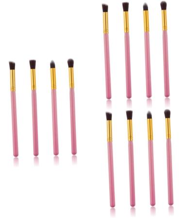 Hemoton 12 Pcs Eye Make-up Brush Kit Highlighter Brushes Eye Cosmetic Brushes Foundation Makeup Brush mediumx3pcs Pink+goldx3pcs - Buy Online on GoSupps.com