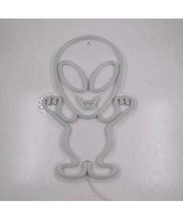 Alien Pink Neon Light | LED Astronaut Wall Art & Party Decoration | Gaming Setup & Christmas Night Light - Buy Online on GoSupps.com