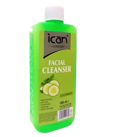 ican London Cucumber Vitamin Enriched Facial Cleanser For Deep Cleansing Smoothing 100ml