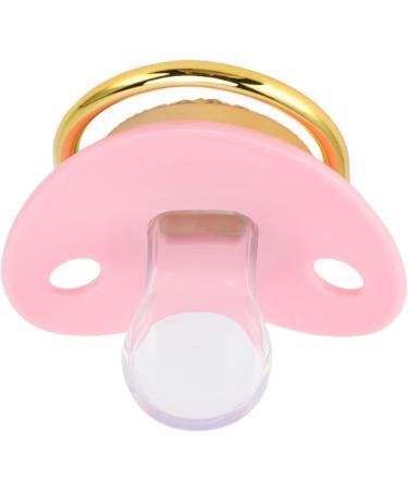 Alomejor Baby Pacifier - Ultra Light Soft Bling Silicone for 6-18 Months Infant (Pink) - Buy Online on GoSupps.com