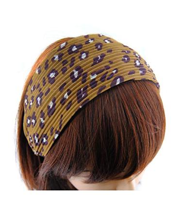 axy Wide Headband - Vintage Leo Look | Beautiful Hair Accessories for Women | HR30b - Buy Online on GoSupps.com