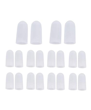 Silicone Toe Protectors - 10 Pairs Soft Toe Guards & Covers for All Sizes - Prevent Friction & Discomfort - Buy Online on GoSupps.com