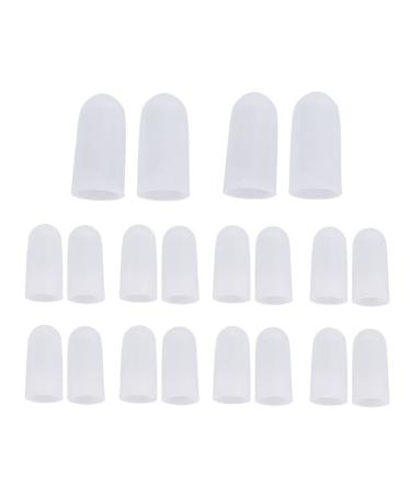 Soft Silicone Toe Protectors 10 Pairs Toes Protector Prevent Friction Rubbing Different Sizes Toe Guards for Pain Relief Toe Protectionfor Men Women