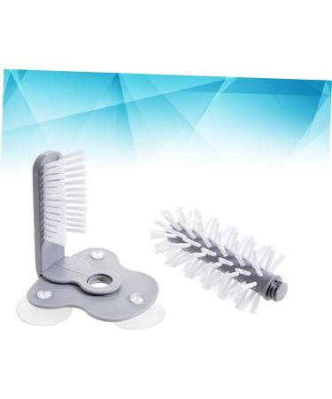 FRCOLOR 2pcs Creative Suction Wall Lazy Cup Brush Baby Water Brush Cleaner Vent Cleaner Glass Cleaner Brush Mug Brush Water Bottle Lazy Wall Brush Earth Tones Makeup To Rotate - Buy Online on GoSupps.com