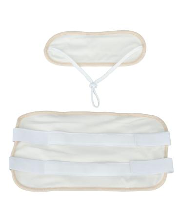Raguso castor-oil neck pack compression pads double-layer ergonomic waterproof Velcro belt organic rigid oil packaging set anti-oil culinary delicious for yoga