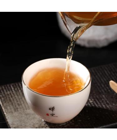 HQZM Yunnan Puer Raw Tea Cake Brown Mountain Old Trees Qiao Mu First Spring Raw Tea 100g * 2 PCS - Buy Online on GoSupps.com