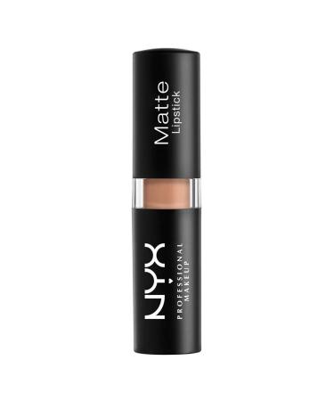 NYX Matte Lipstick in Sable - Mid-Tone Beige | Long-Lasting Lip Color - Buy Online on GoSupps.com