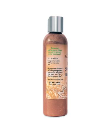 Organic Bronze Body Shimmer Lotion - GLIMMER GODDESS 8 oz - Buy Online on GoSupps.com