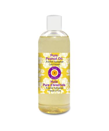 Deve Herbes Pure Peanut Oil (Arachis hypogeae) Cold Pressed 200ml (6.76 oz)