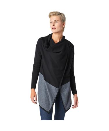 Smartwool Edgewood Wrap Sweater - Women's Black X-Small