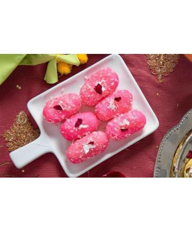 Rakhi Diwali Special (Pink Chum Chum 1kg) Gift Hamper for Brother Sister Delicious Indian Traditional Sweets Best Gift For All Occasions Tasty Treat For Family & Friends Sold By Kidzbuzz - Buy Online on GoSupps.com