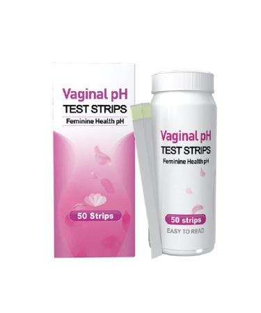 Vaginal Health pH Test Strips fencia Feminine pH Balance Test Monitor Feminine Vaginal Intimate Health (50 Strips)
