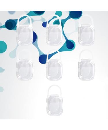 Exceart 7-Pc Pacifier Holder Set - Molar-Goan Suitcase & Box for Baby Accessories | Perfect for Home & Travel - Buy Online on GoSupps.com