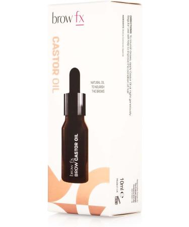 Brow FX Castor Oil natural vegan eyebrow nourishment for fuller healthier brows - Buy Online on GoSupps.com