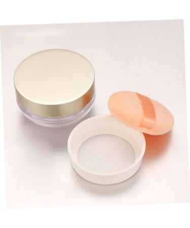 Beavorty Cosmetic Case 2pcs loose powder containers Portable powder container Elastic mesh powder 8.4*4.3*1cmx2pcs Silverx2pcs - Buy Online on GoSupps.com