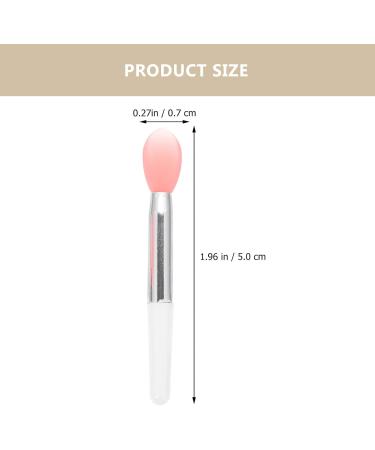FRCOLOR 2 Sets Lip Brush Silicone Lipstick Brush Lip Brush Applicator Bulk Eyeshadow Brush Lip Lip Disposable Lipstick Stick Make up Luster Silica Gel - Buy Online on GoSupps.com