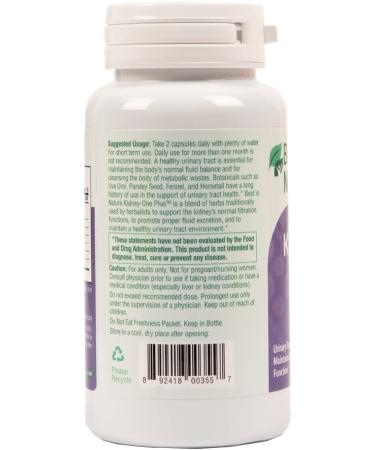 Best in Nature Kidney-One Plus | Kidney Cleanse with Uva Ursi Parsley Seed Fennel and Horsetail 90 Veg Capsules - Buy Online on GoSupps.com