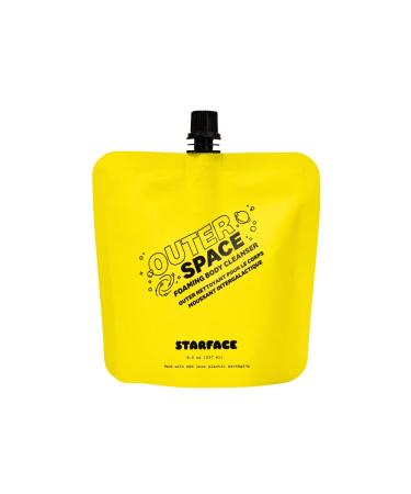 Starface Outer Space Foaming Body Cleanser  Daily Body Wash for Acne-Prone Skin with Exfoliating AHAs and Calming Cica  8oz