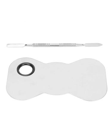 Professional Stainless Steel Makeup Palette Set - Perfect for Mixing Eyeshadow Lipstick Pigment & Nail Polish - International Shipping Available - Buy Online on GoSupps.com
