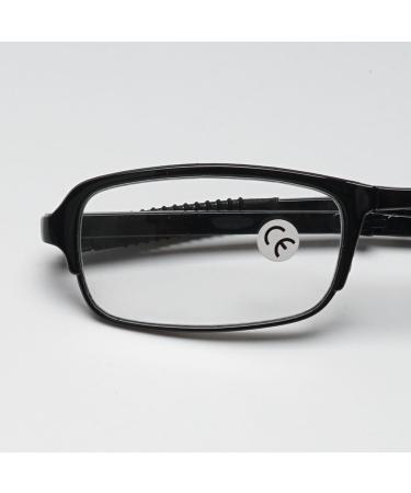 Vevesmundo Foldable Reading Glasses for Men & Women | Compact Diopter Options +1.0 to +4.0 | Stylish Black Case Included - Buy Online on GoSupps.com