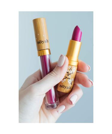 noyah Clean Natural Lipstick - Malbec 0.16 oz | Eco-Friendly & Vegan - Buy Online on GoSupps.com