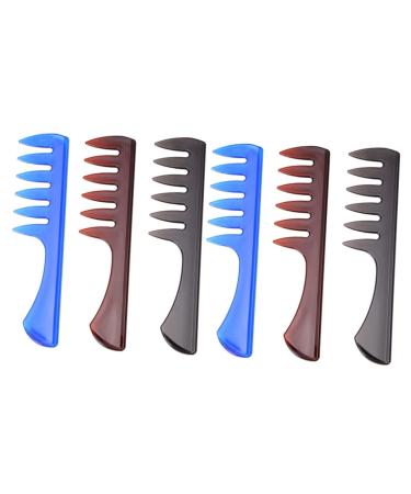 FRCOLOR 6 Pcs Hair Comb for Man Massage Comb Man Comb Hairdressing Accessories Fork Comb Hair Spary Comb Hairdressing Tool Oil Mx2pcs As Shownx2pcs