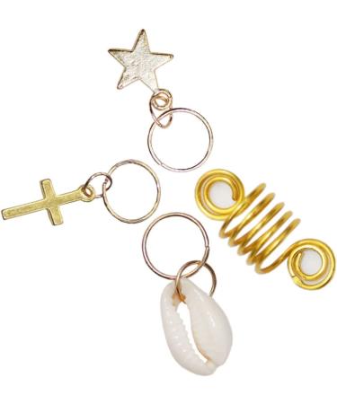 Didiseaon 1 Hair Extension Ring Hair Jewelry Rings Arm Makeup Cleaner Hair Accessories for Braids Metal Hair Claw Clips Hair Braid Rings Hair Clip Hair Headdress To Weave Wig - Buy Online on GoSupps.com