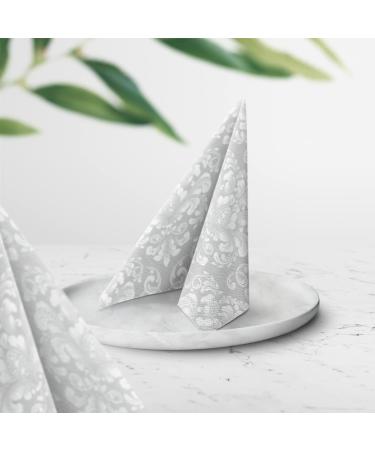 PAW 3-Layer Colorful Paper Napkins (33x33 cm) - 20 Pieces for Weddings Communions and Special Celebrations - Buy Online on GoSupps.com