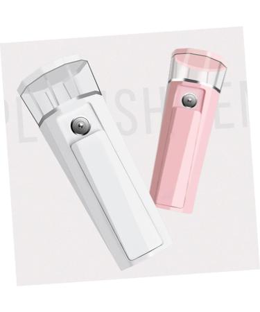 BELLIFFY 1pc Face Steamer Sprayer Portable Humidifiers Facial Mister Spray Face Humidifier for Facials Pink - Buy Online on GoSupps.com