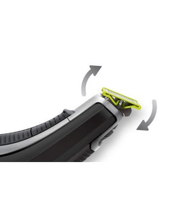 PHILIPS Norelco OneBlade Pro Kit QP6520 + Body Kit - Electric Trimmer and Shaver, Black - Buy Online on GoSupps.com