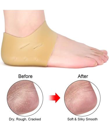 Dr. Foot's Heel Protectors Large - Plantar Fasciitis Relief for Women's 8-13.5/Men's 7-13, Pack of 2 - Buy Online on GoSupps.com