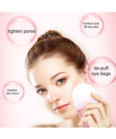 Facial Ice Roller and Gua Sha Set for Skin Tightening, Acne Reduction, and Fine Line Removal - Cold Therapy Tool for Neck and Eyes (Red) - Buy Online on GoSupps.com