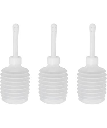 YWBL-WH Enema Pear Bottle Set - 10 Disposable 200ml Syringes for Women | Home Use with Toilet Booster - Safe & Convenient - Buy Online on GoSupps.com