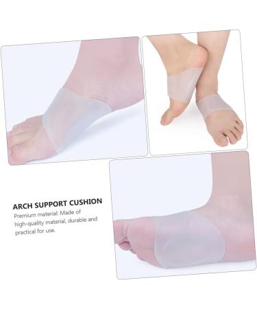 FRCOLOR Cushioned Arch Support Insoles - 2 Pairs Plantar Shoe Bottom Protectors 10x10x0.6CM - International Shipping Available - Buy Online on GoSupps.com