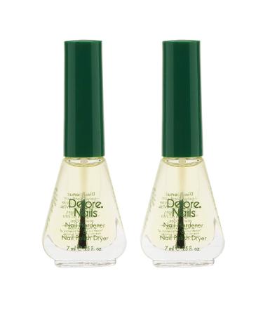 Delore for Nails Hardener and Nail Polish Dryer.25-Ounce (Pack of 2) - Buy Online on GoSupps.com