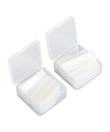 Self Adhesive Eyelash Strips - Waterproof 80PCS Glue Tape for Strong Hold False Lashes (White) - Buy Online | Fast International Shipping - Buy Online on GoSupps.com