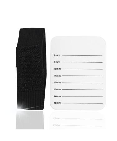 Sonew Eyelash Extension Accessories - Handheld Bowl Palette with Velcro Wrist Strap | Ideal for 8-15mm Eyelash Separation & Application - Buy Online on GoSupps.com