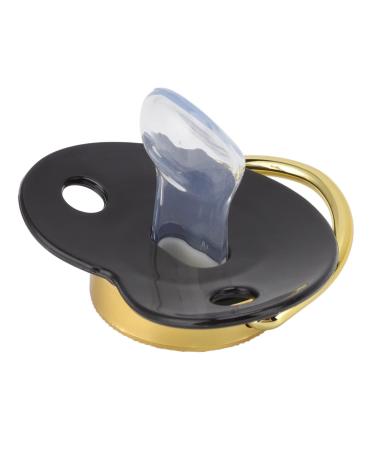 Jauarta BPA Free Baby Pacifier - Rhinestone Design Silicone Size M for 6-18 Months - Stylish & Safe (Black) - Buy Online on GoSupps.com