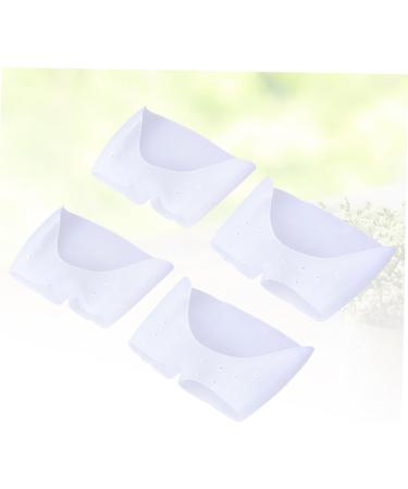 FOMIYES 2 Pair Forefoot Cushion Toe Covers - Comfort & Support with Holes - Ideal for Shoe Separation - White M - Buy Online on GoSupps.com