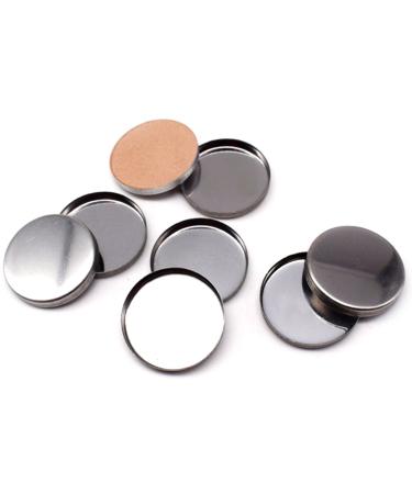 Gazechimp 100 pc Empty Magnetic Cosmetic Pans - DIY Palette for Concealer & Eyeshadow Replacement - Buy Online on GoSupps.com