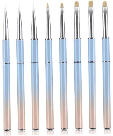 Healeved Nail Flower Uv Gel Nail Art Pen Gradient Tools Nail Art Brush Rhinestone Tool Equipment Metal Rod Tools Dot Pen Nail Stamping Tool Draw Flowers Nail Brush Manicure Liner Size 7 As Shown - Buy Online on GoSupps.com